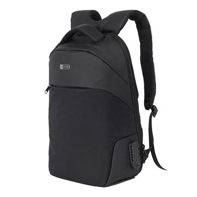 Mochila Antirrobo Dubai ZB-A307BK - Usb - Negra